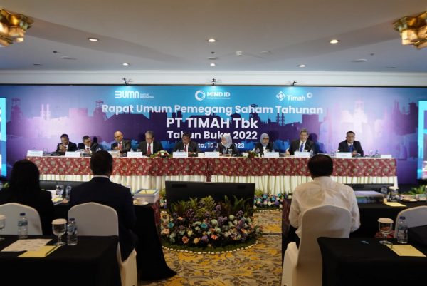 RUPS Tahunan TINS Bagikan Dividen Rp 312 M, Ini Susunan Direksi PT Timah Tbk