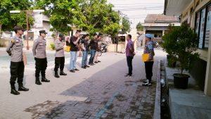 Polsek Carenang Polres Serang Rutin Laksanakan Apel Pagi