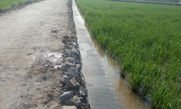 Proyek TPT di Desa Gandaria Diduga Curi Kubikasi Volume Kegiatan