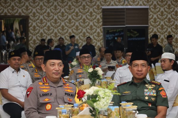 Safari Ramadhan, Polda Banten Gelar Buka Puasa Bersama Kapolri dan Panglima TNI