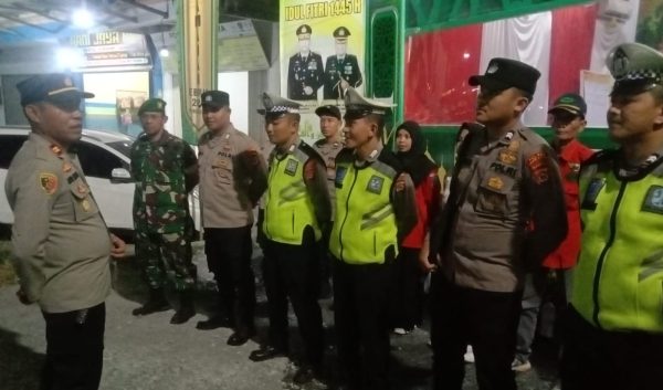 Anggota Koramil 0602-18/Kragilan Laksanakan Apel Pengecekan Di Pos Pengaman Ciujung 