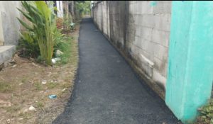 Kegiatan Proyek Hotmix Desa Kandawati Kecamatan Gunung Kaler Diduga Dipihak Ketigakan