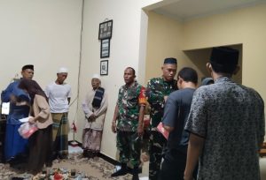 Bentuk Kepedulian, Babinsa Koramil 0602-04/Taktakan Berikan Santunan Kepada Anak Yatim 