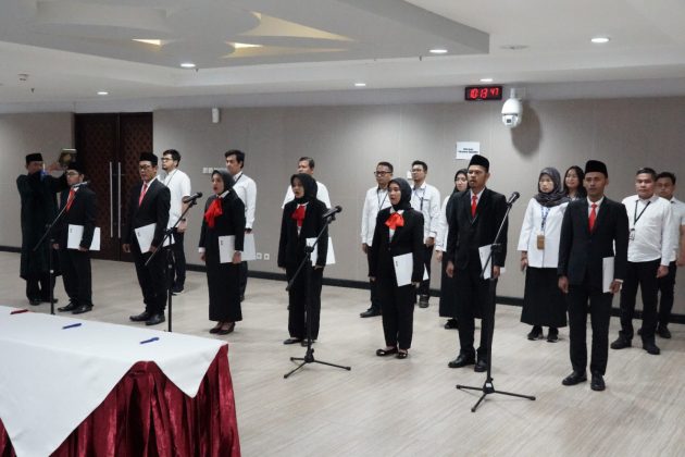 KPK Lantik Delapan Pejabat Fungsional Pranata Humas Dan Penata Laksana Barang   