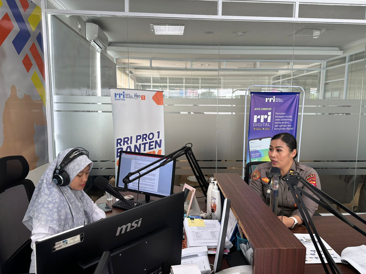 Polda Banten Gelar Talkshow Sosialisasi Penerimaan Bakomsus Polri