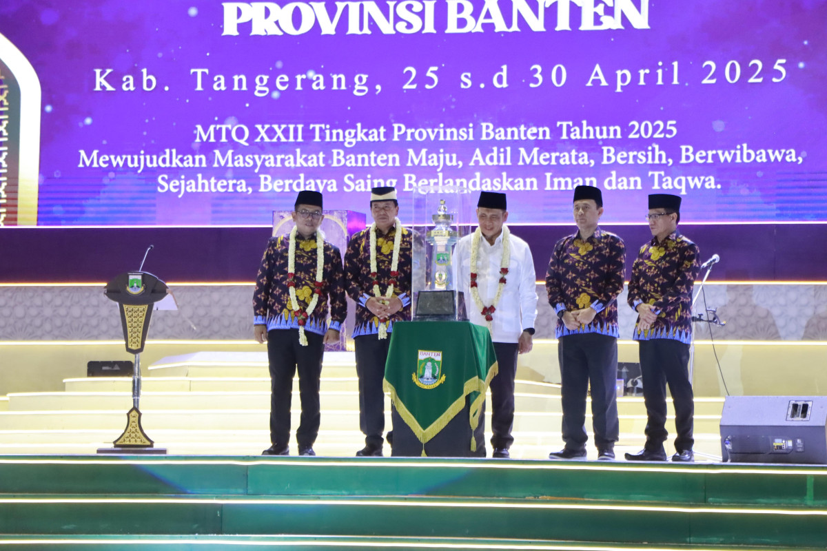 MTQ XXII Tingkat Provinsi Banten Resmi Dibuka, Teguhkan Semangat Qur’ani di Tengah Masyarakat