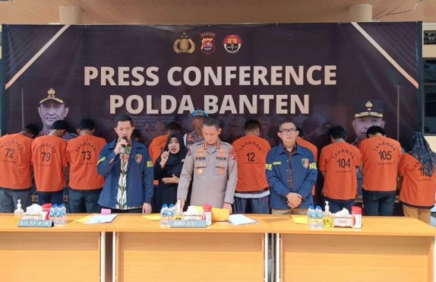 Oknum Ormas Grib Jaya Kabupaten Serang Diamankan Polda Banten Terkait Kasus Jual Beli Mobil Bodong