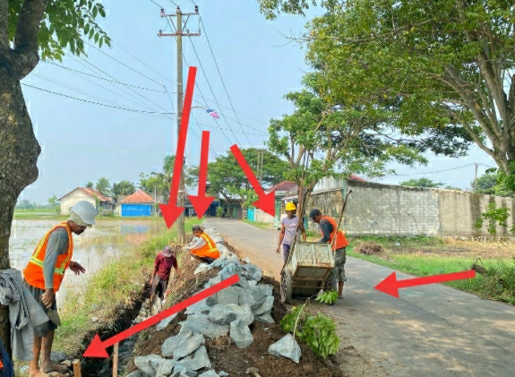 Pengawas Kegiatan Proyek Kecamatan Kemiri Diduga Lakukan Pembiaran dan Main Mata