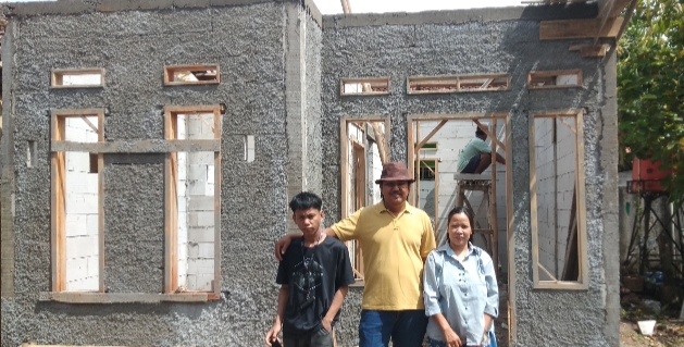 Pemdes Parahu Kecamatan Sukamulya Realisasikan Kegiatan Bangun Bedah RTLH