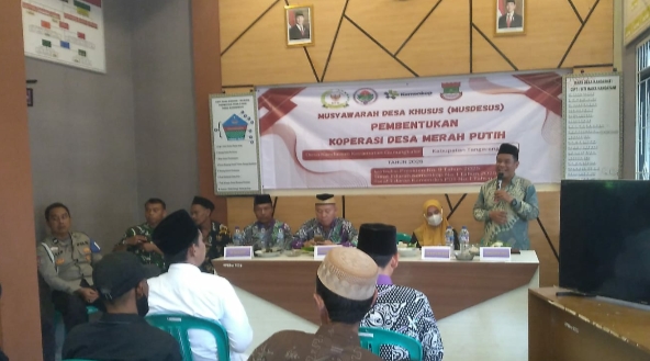 Pemdes Kandawati Gelar Musdesus Kopdes Merah Putih