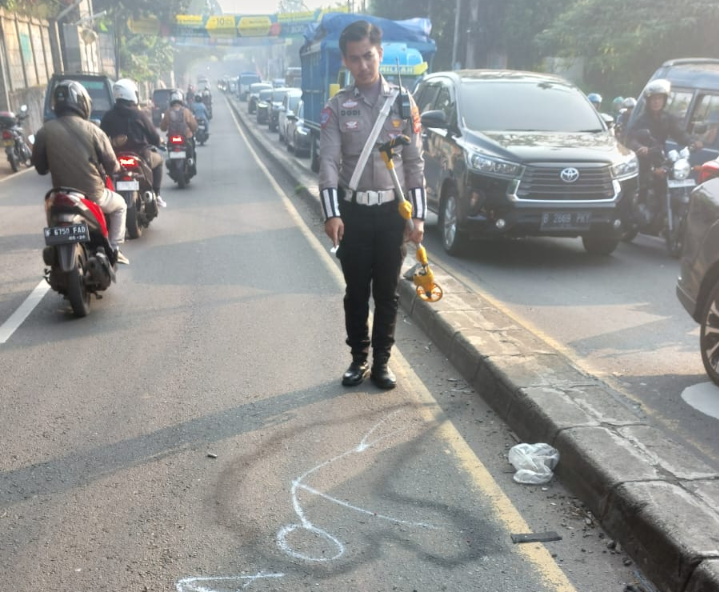 Kecelakaan Maut di Jalan M. Toha Pamulang, Satu Orang Meninggal Dunia